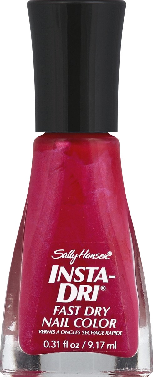 slide 2 of 3, Sally Hansen Insta-Dri Nail Color - Flashy Fuchsia, 0.31 oz