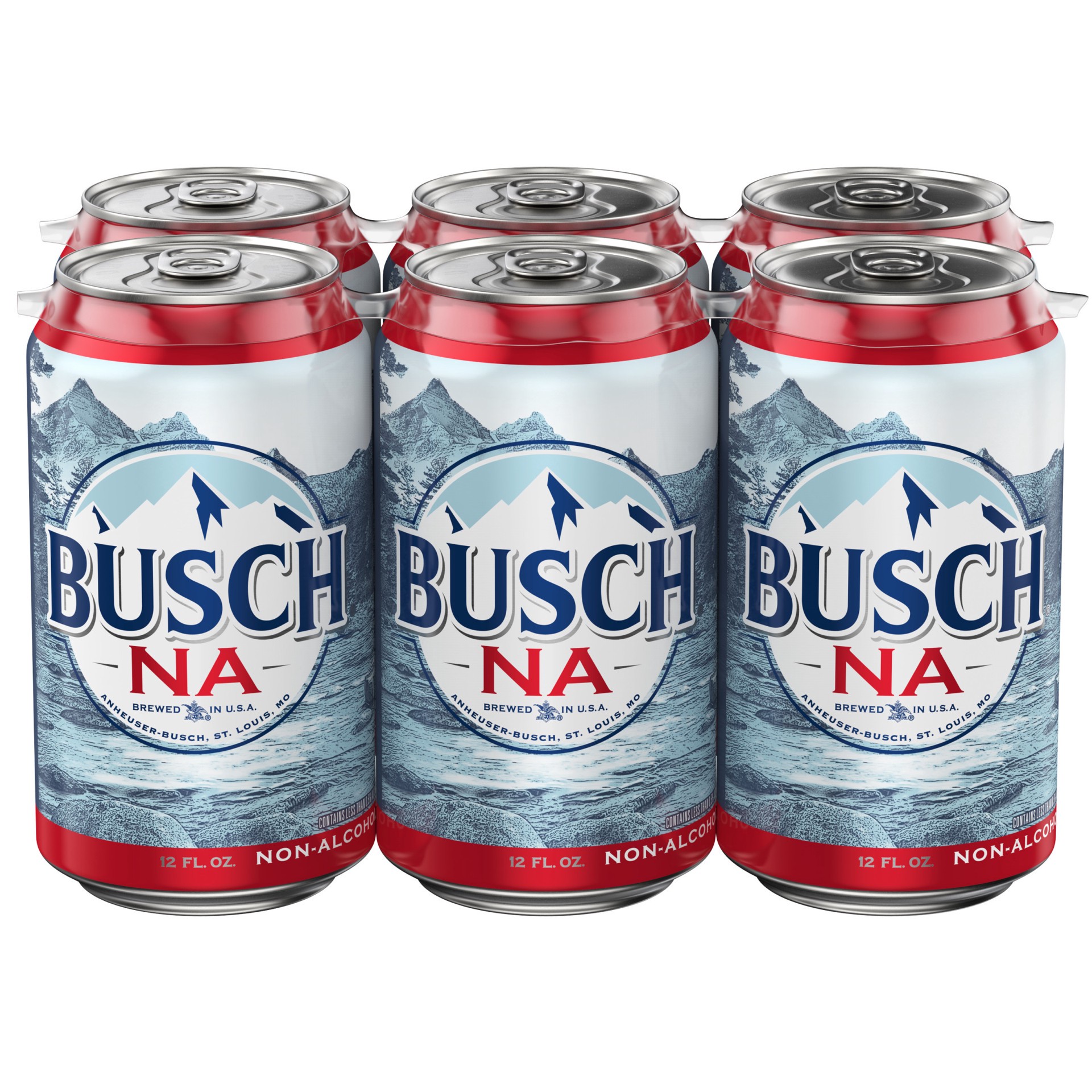 slide 1 of 5, Busch NA Beer 6 Pack 12 fl oz Cans, 6 ct; 12 oz