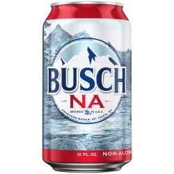 Busch NA Non-Alcoholic Brew, 0.5% ABV