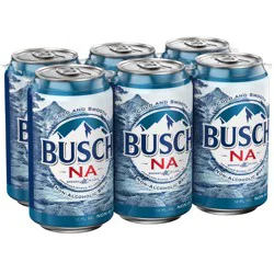 Busch NA Beer 6 - 12 fl oz Cans