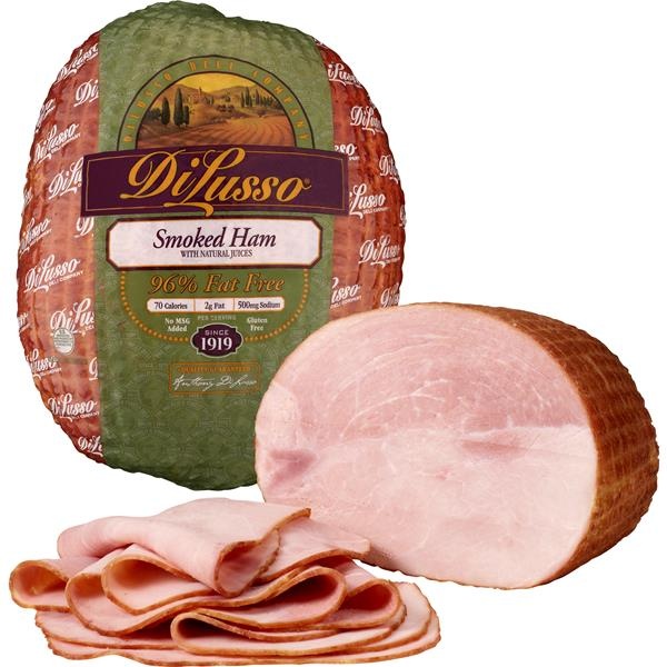 slide 1 of 1, DiLusso Double Smoked Ham, per lb