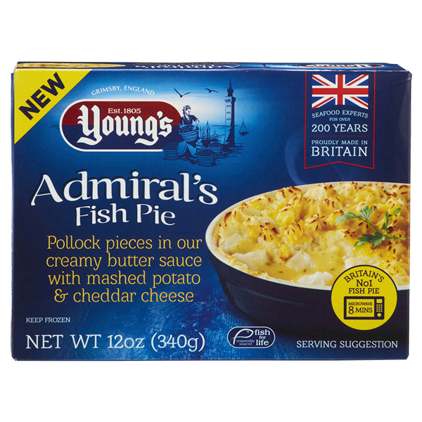 slide 1 of 1, Young's Admiral's Fish Pie, 12 oz