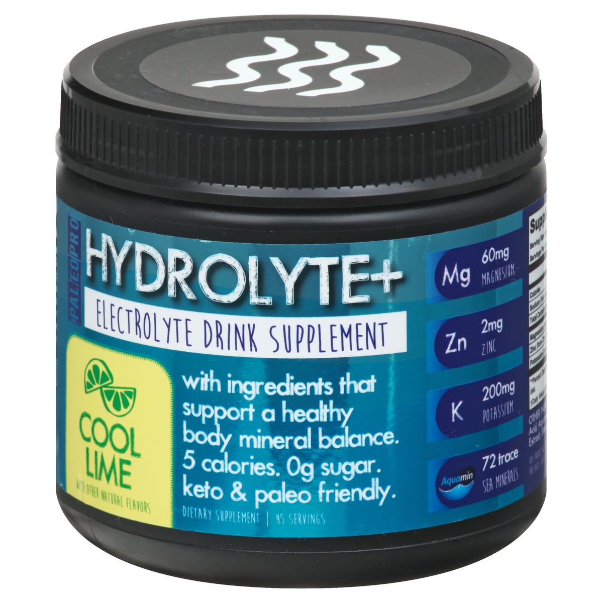 slide 10 of 13, PaleoPro Hydrolyte+ Cool Lime Electrolyte Drink Supplement 1 ea, 1 ct