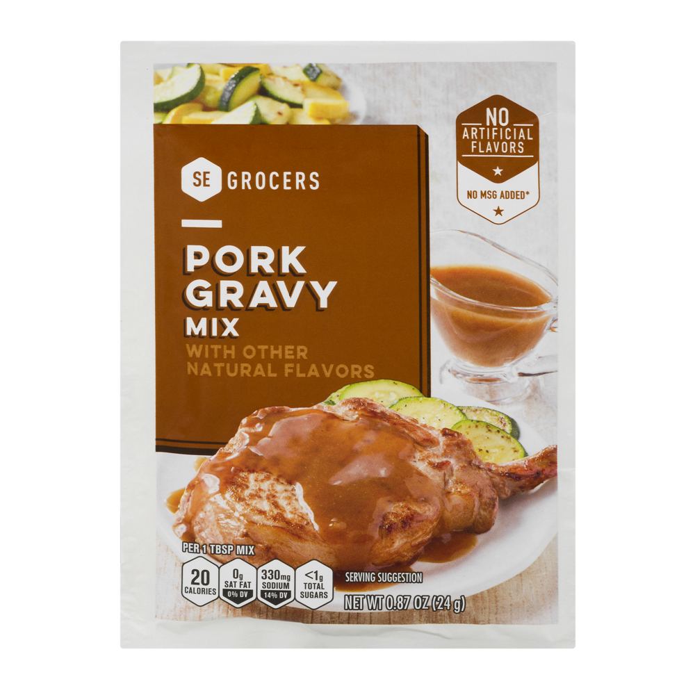 slide 1 of 1, SE Grocers Pork Gravy Mix, 0.8 oz