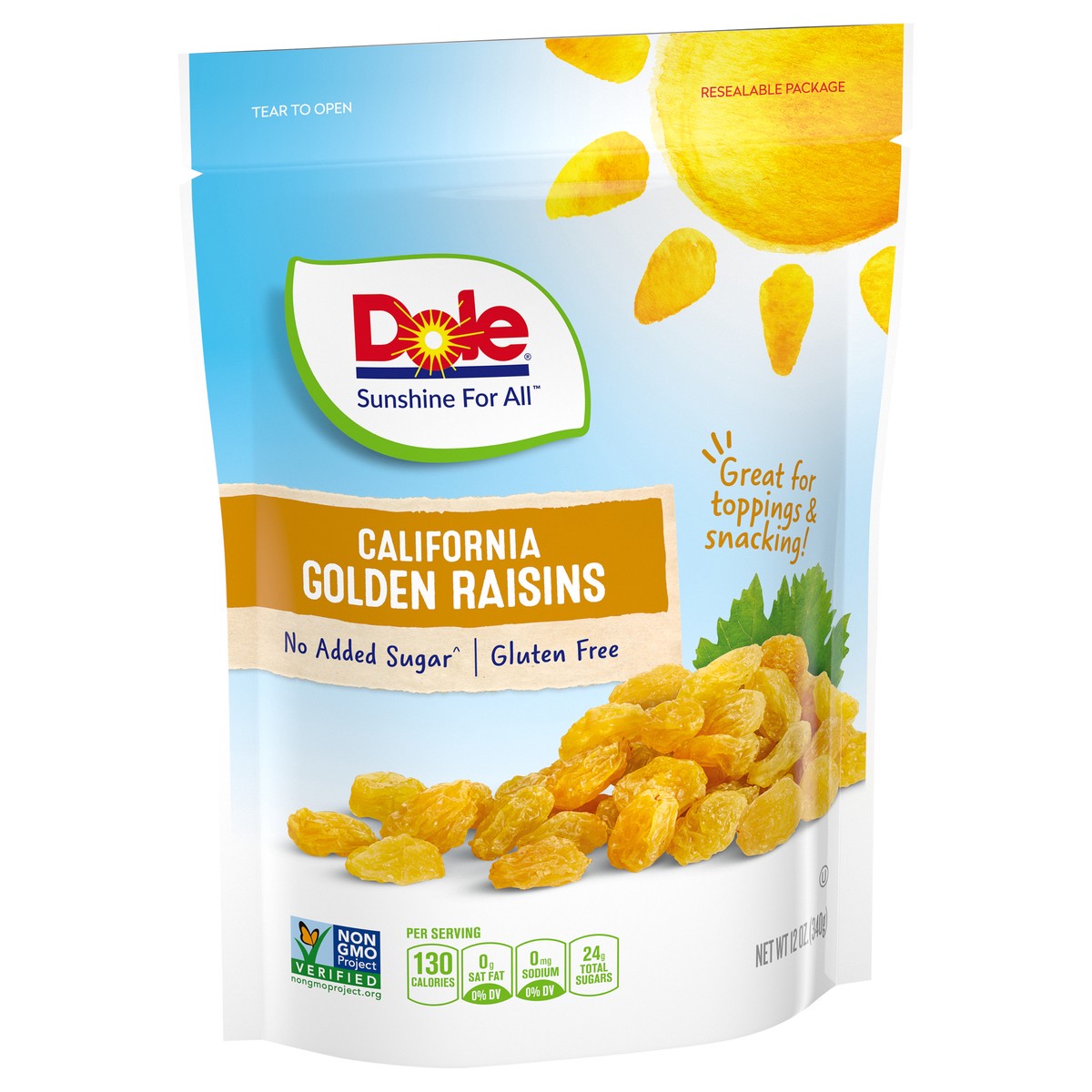 slide 6 of 11, Dole Raisins, 12 oz