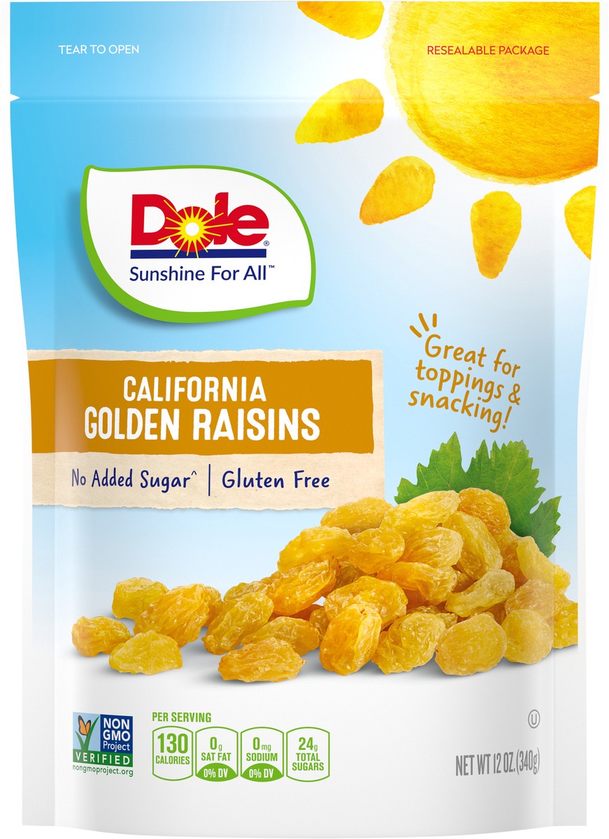 slide 4 of 11, Dole Raisins, 12 oz