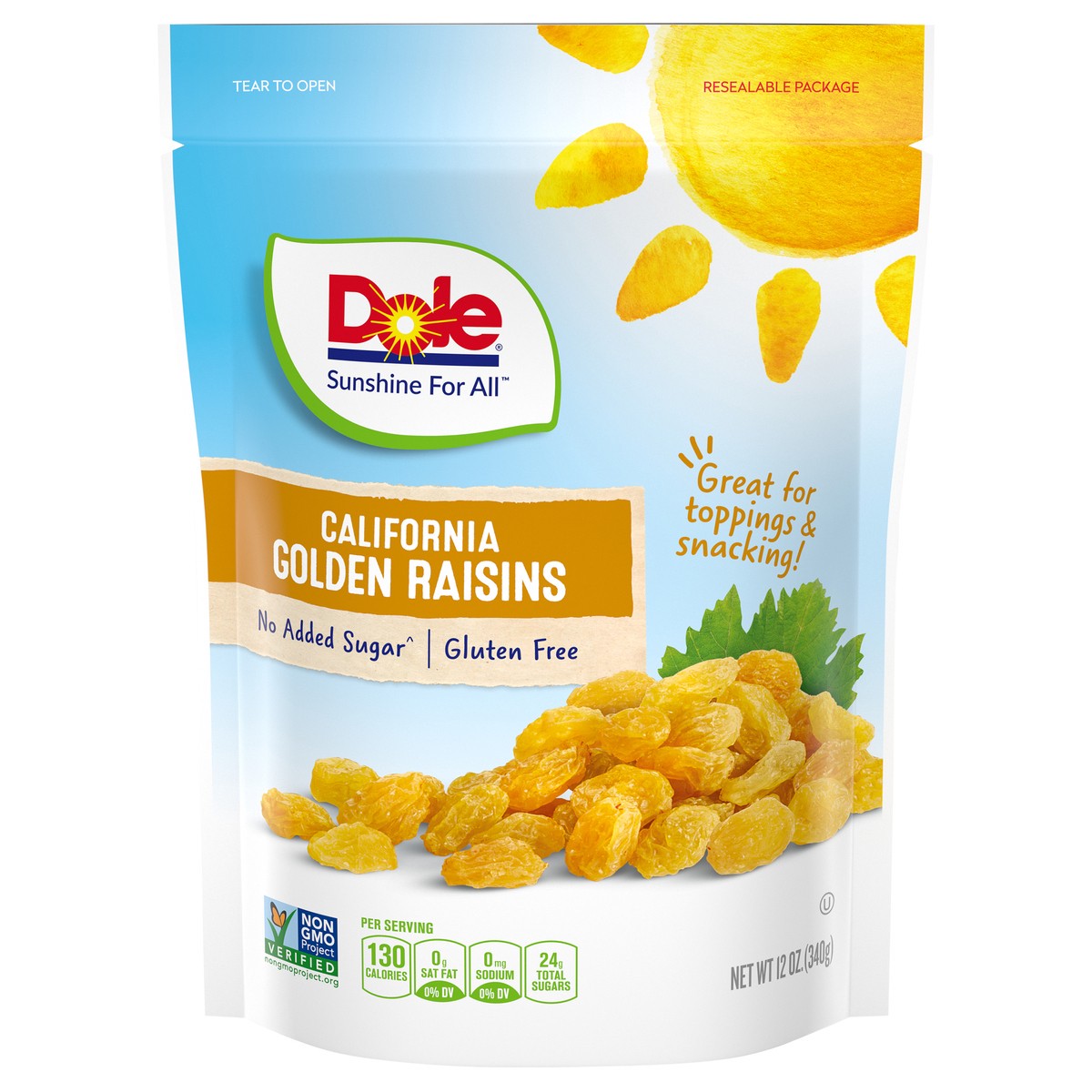 slide 3 of 11, Dole Raisins, 12 oz