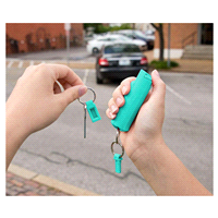 slide 3 of 5, SABRE Pepper Spray Keychain with Quick Release Key Ring, 1 ct