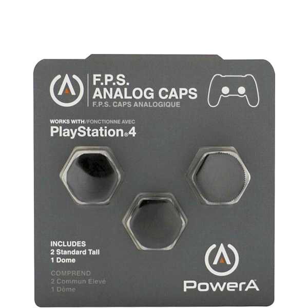 slide 1 of 2, PowerA FPS Analog Caps for PlayStation 4, 1 ct