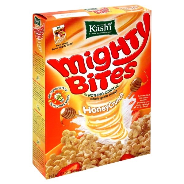 slide 1 of 1, Kashi Mghty Bites Honey Crunch, 10.4 oz