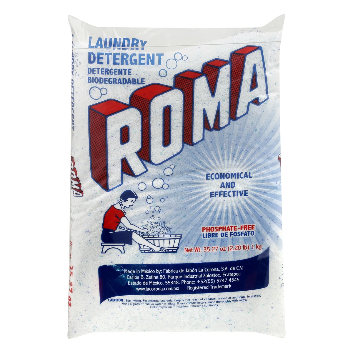 slide 1 of 1, Roma Powder Laundry Detergent, 2.2 lb