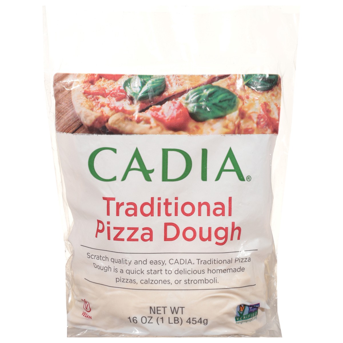 slide 14 of 14, Cadia Traditional Pizza Dough, 16 oz