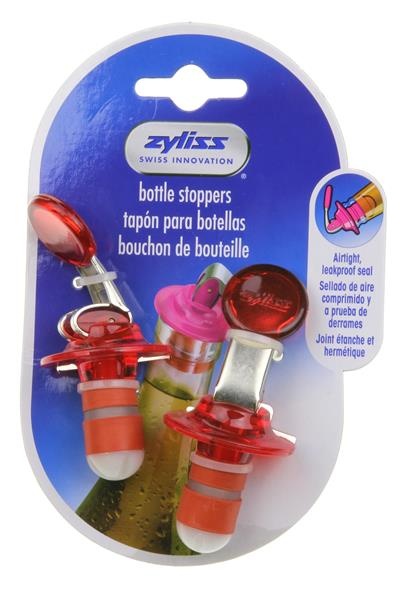 slide 1 of 1, Zyliss Corporation Zyliss Bottle Stoppers, 2 ct