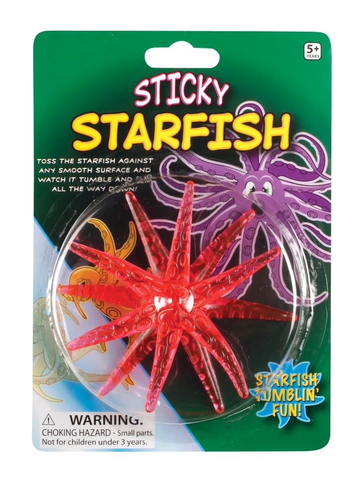 slide 1 of 1, Toysmith Sticky Star Fish, 1 ct