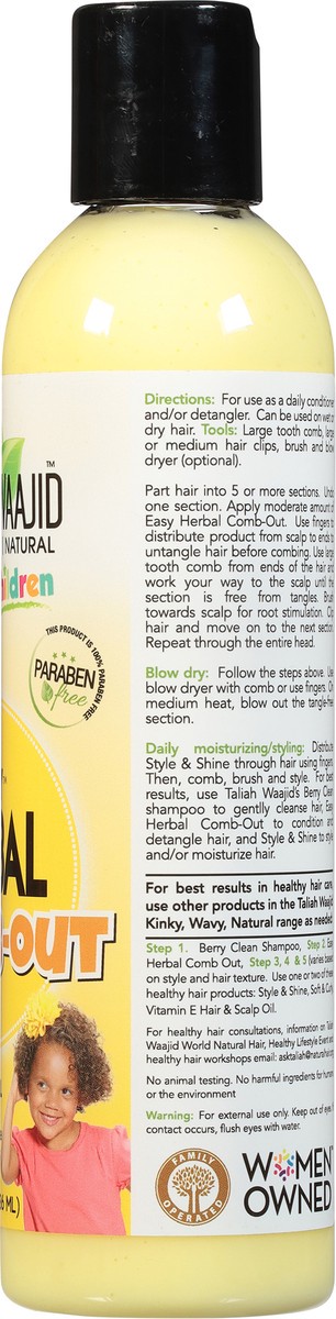 slide 11 of 12, Taliah Waajid Easy Herbal Comb-Out with Carrot Seed Oil 8 fl oz, 8 fl oz