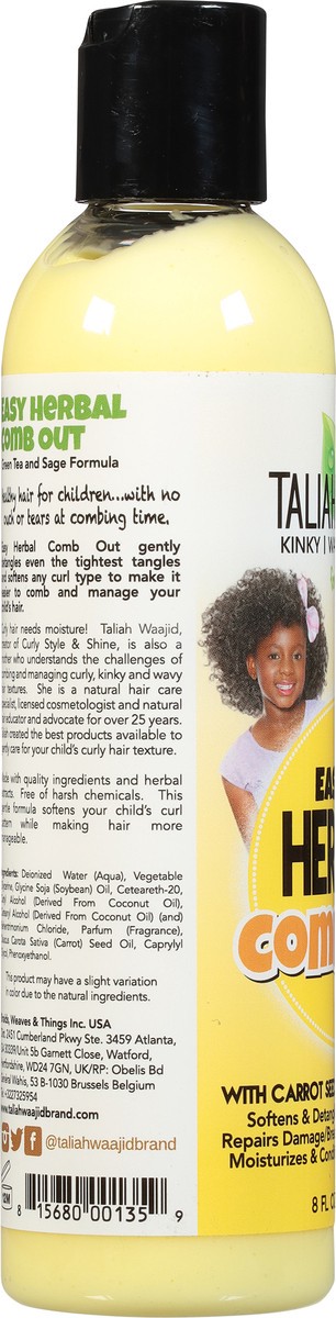 slide 4 of 12, Taliah Waajid Easy Herbal Comb-Out with Carrot Seed Oil 8 fl oz, 8 fl oz