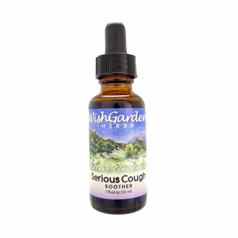 slide 1 of 1, Wish Garden Herbs Serious Cough Soother, 1 fl oz