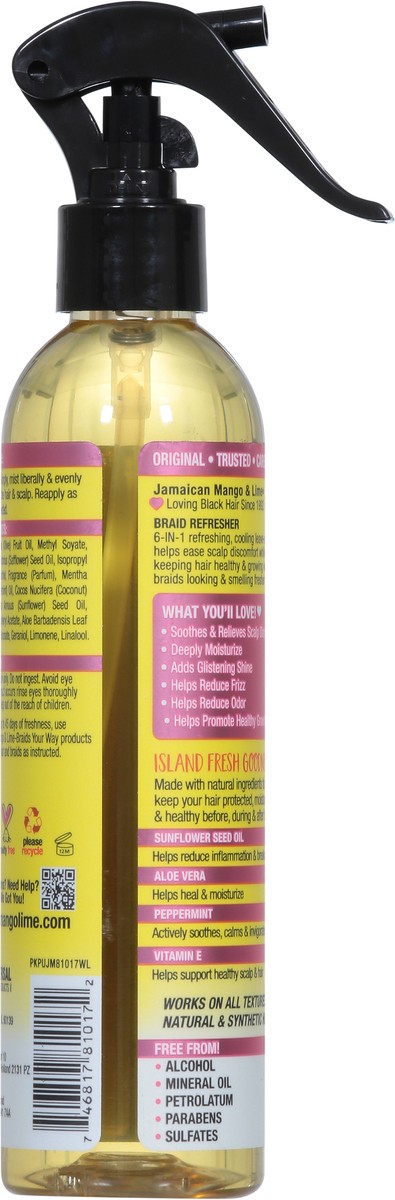 slide 5 of 9, Jamaican Mango & Lime Fresh Breeze Braid Refresher 8 fl oz, 8 fl oz
