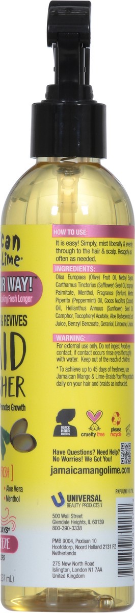 slide 3 of 9, Jamaican Mango & Lime Fresh Breeze Braid Refresher 8 fl oz, 8 fl oz