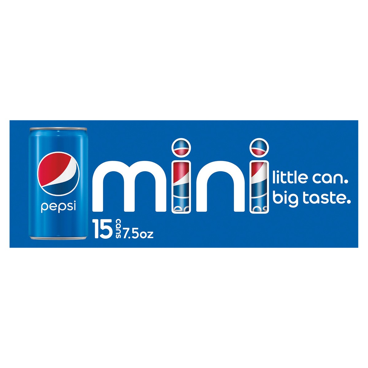 slide 5 of 9, Pepsi Soda Cola 7.5 Fl Oz 15 Count, 15 ct