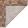 slide 6 of 13, Banner Geometric Area Rug with Fringe, 63 in x 90 in, Rust Sand, 1 ct