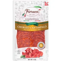 Fiorucci Antipasti Natural Smoke Flavored Chorizo Cantimpalo Sausage