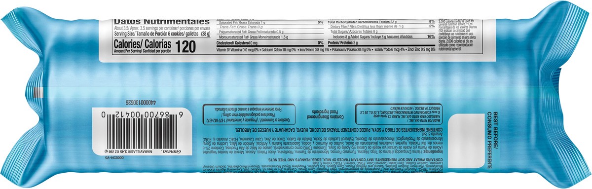 slide 6 of 6, Gamesa Maravillas Cookies Vanilla Natural And Artificial Flavor 3.45 Oz, 3.45 oz