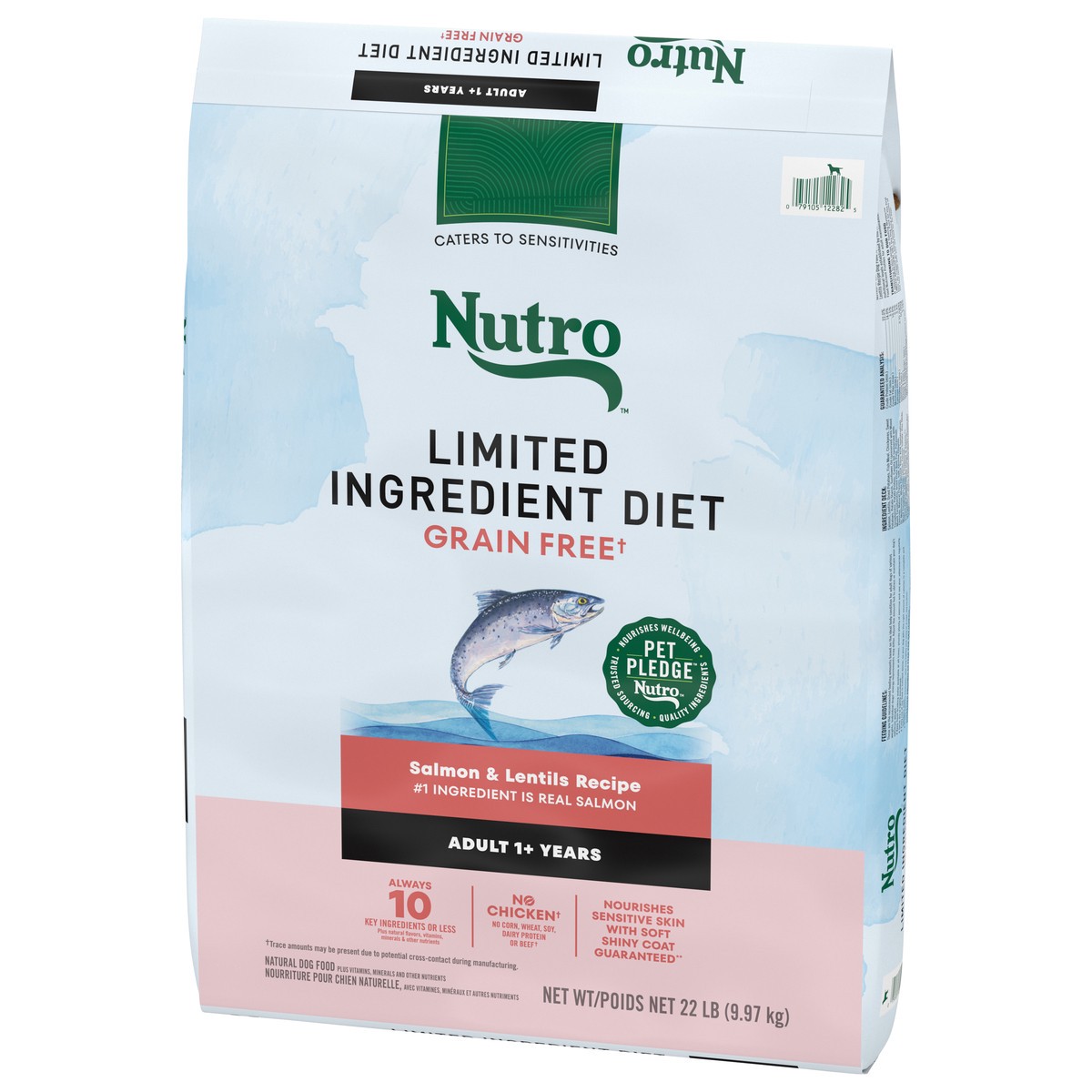 slide 7 of 16, Nutro Limited Ingredient Diet Dry Dog Food, Salmon & Lentils Recipe, 22 lbs., 22.02 lb