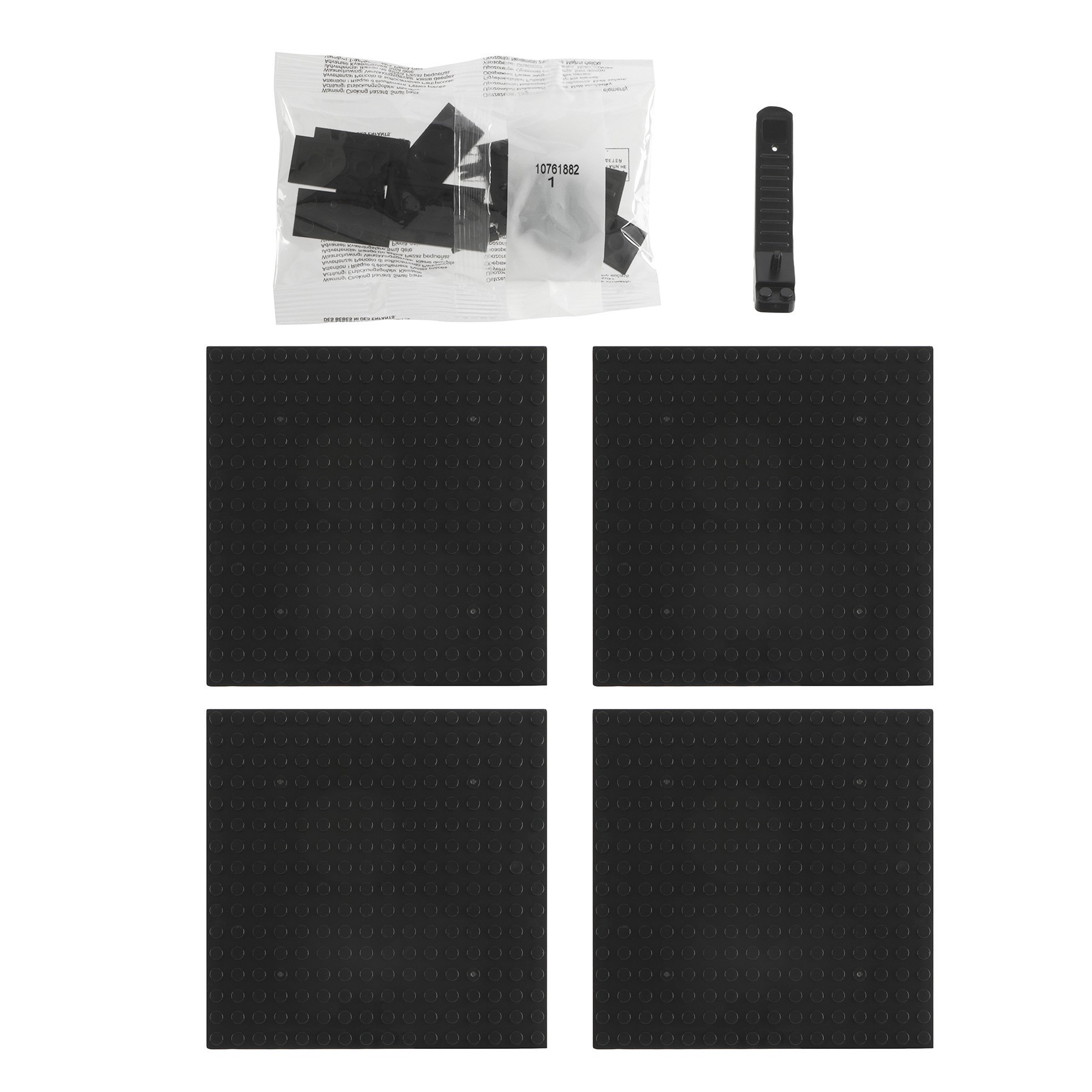 slide 5 of 6, 10" X 10" Horse Pixelated Brick Art Kit By Make Market, 10 in x 10 in