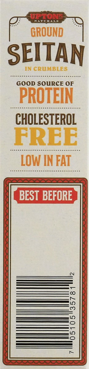 slide 12 of 13, Upton's Uptons Naturals in Crumbles Ground Seitan 8 oz, 8 oz