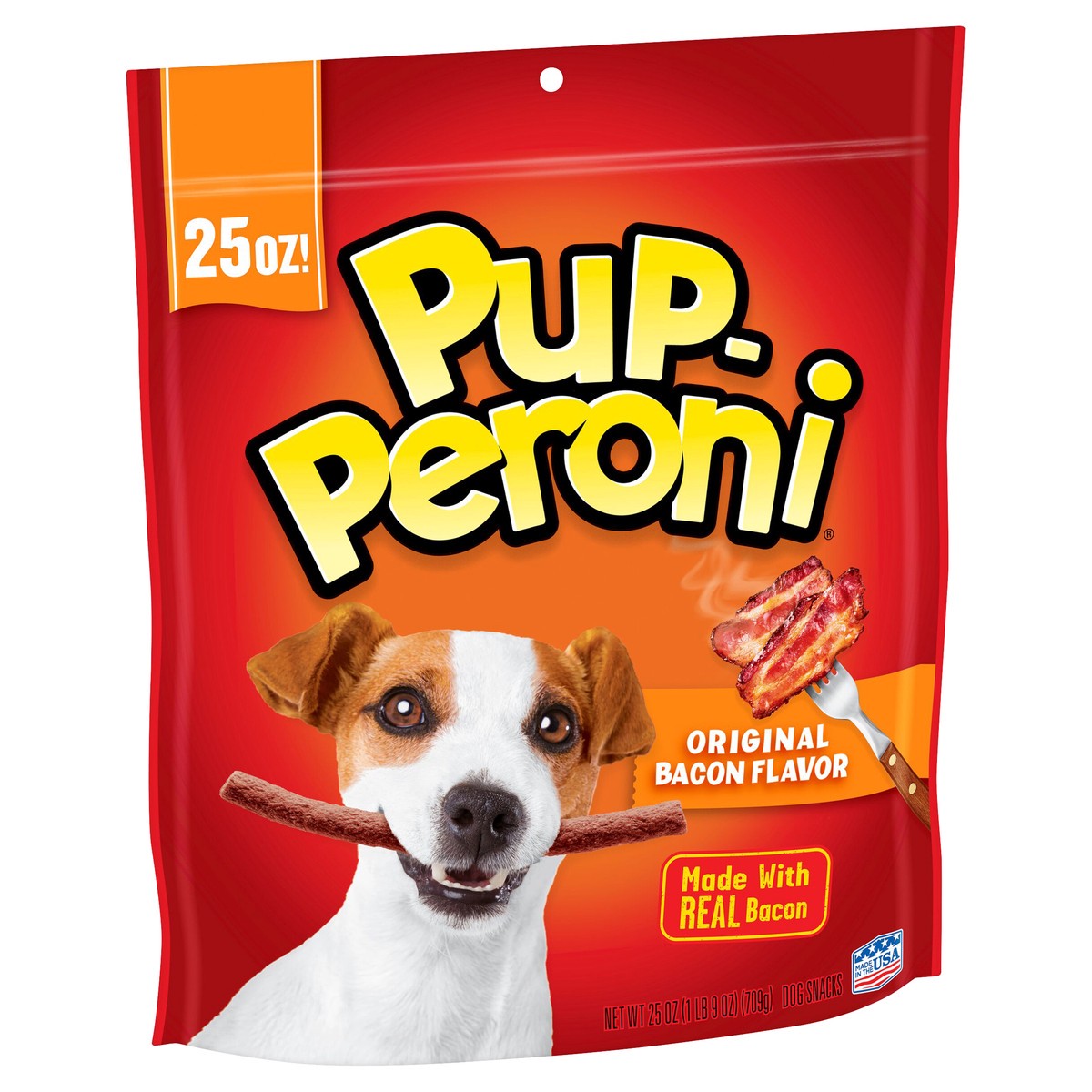 slide 5 of 7, Pup-Peroni Bacon Flavored Dog Snacks, 25-Ounce, 25 oz