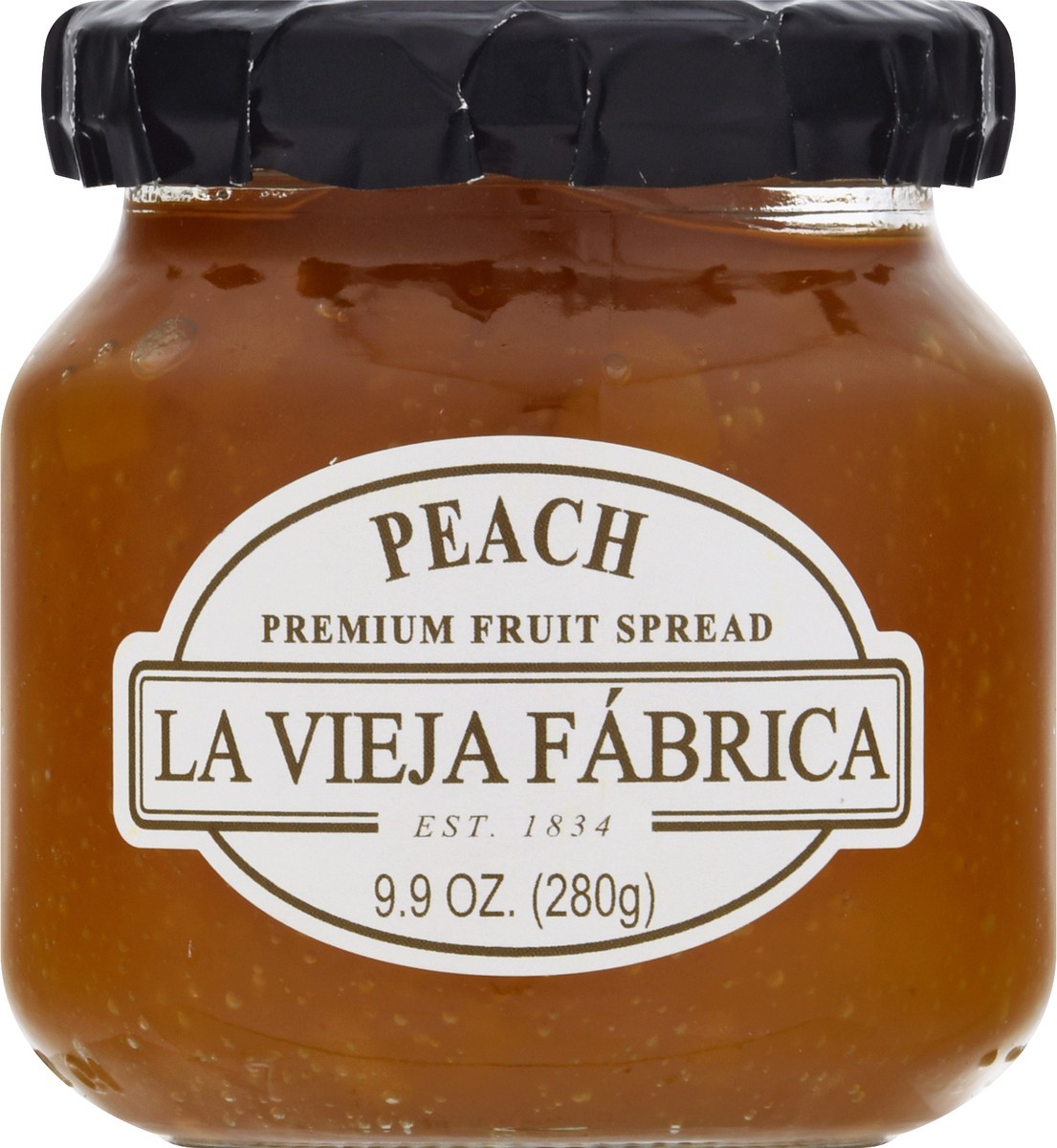 slide 1 of 1, La Vieja Fabrica Premium Peach Fruit Spread 9.9 oz, 9.9 oz