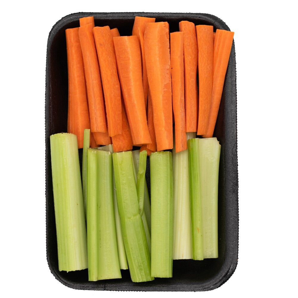 slide 1 of 1, Fresh Cut Celery & Carrot Sticks, 14 oz