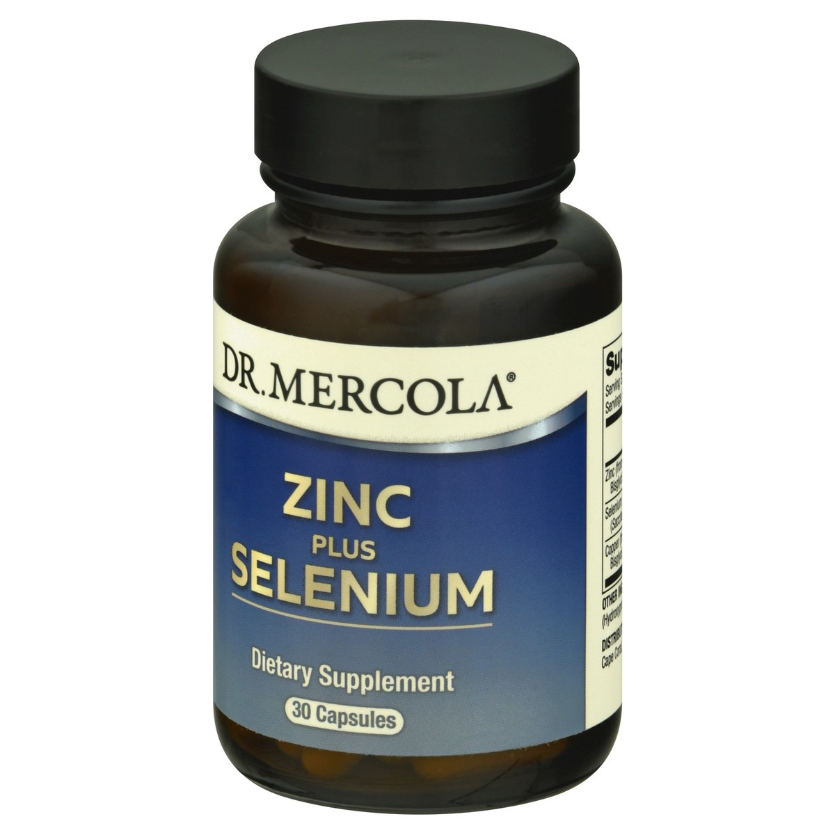 slide 3 of 9, Dr. Mercola Capsules Zinc Plus Selenium 30 ea, 30 ct