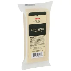 Hy-vee Select Baby Swiss Cheese