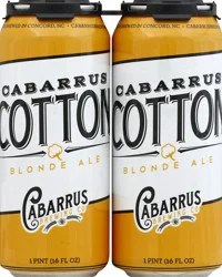Cabarrus Beer - 4 ea