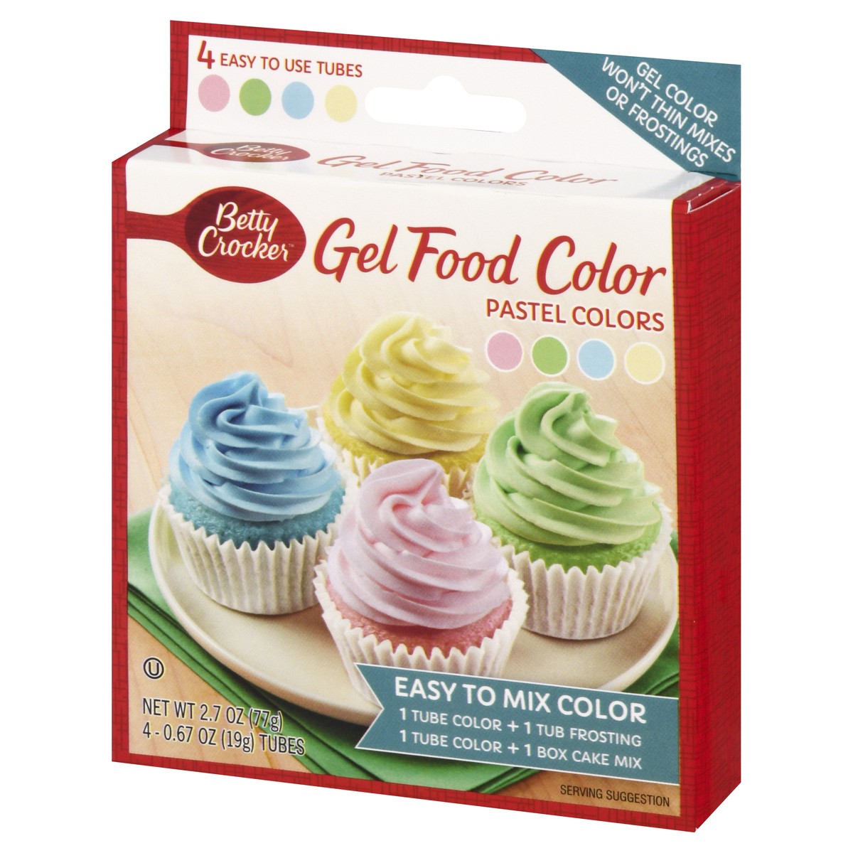 slide 3 of 9, Betty Crocker Pastel Gel Food Colors, 2.7 oz