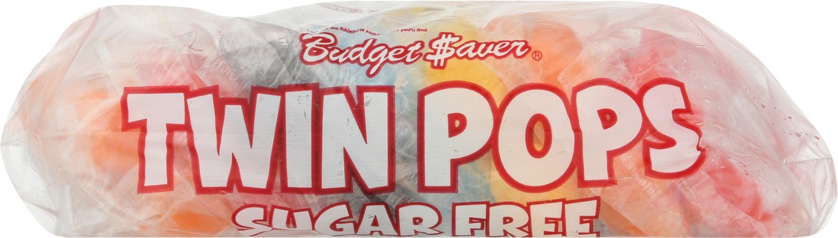 slide 11 of 13, Budget Saver Sugar-Free Assorted Flavors Twin Pops, 12 ct