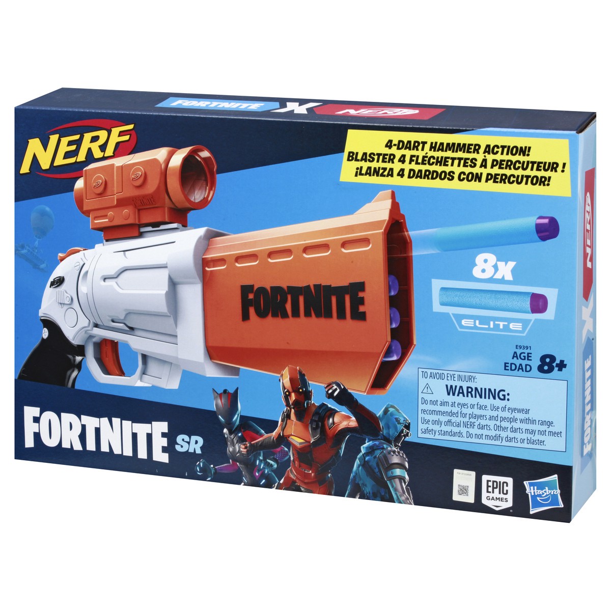 slide 3 of 9, Nerf Fornite Dart Blaster 1 ea, 1 ct