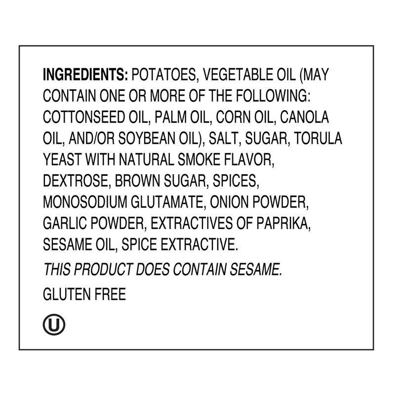 slide 5 of 5, Golden Flake Sweet Heat Thin & Crispy Barbecue Flavored Potato Chips 7.5 oz, 7.5 oz