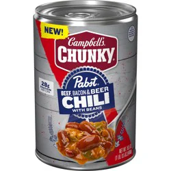 Campbells Chunky Chili Pbr 19 Oz