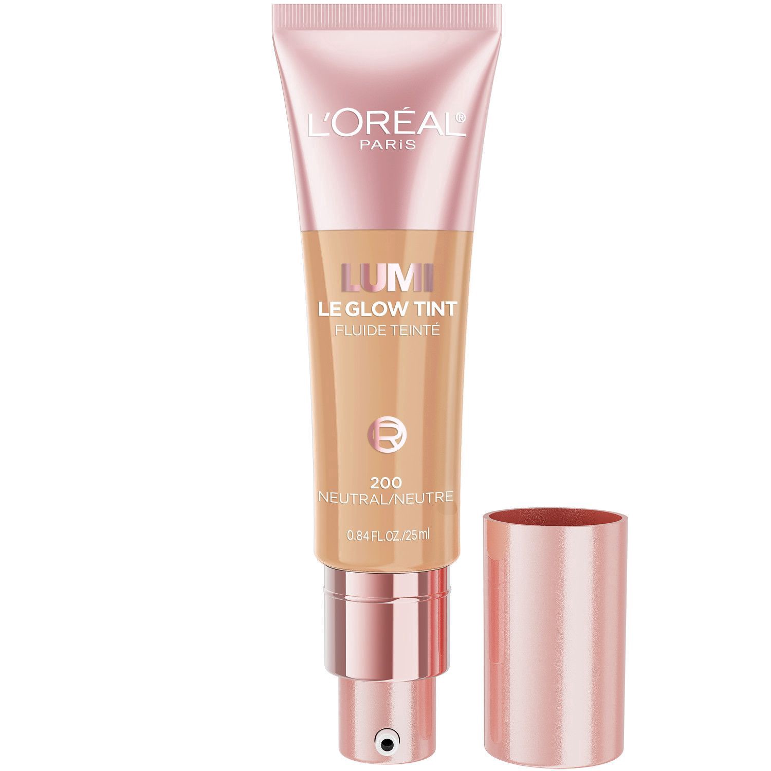 slide 1 of 1, LOREAL L'Oreal Paris Lumi Skin Glow Tint, W200, 0.85 oz