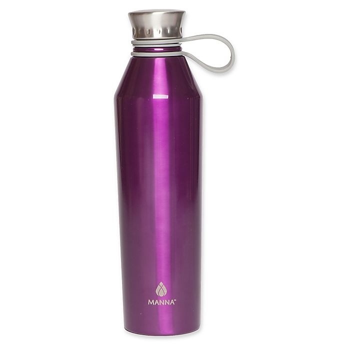 slide 1 of 2, Manna Organics Haute Double Wall Stainless Steel Water Bottle - Punch, 25 oz