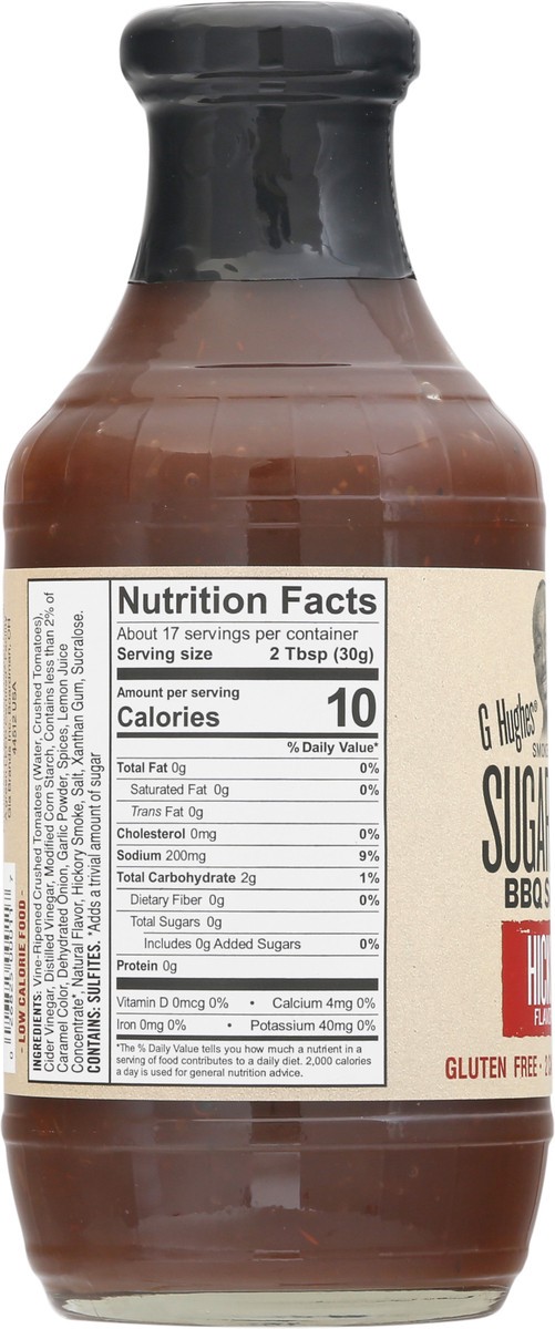 slide 7 of 14, G Hughes Smokehouse Sugar Free Hickory Flavored BBQ Sauce 18 oz, 18 oz