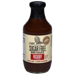 G Hughes Sugar Free Hickory Flavored BBQ Sauce 18 oz