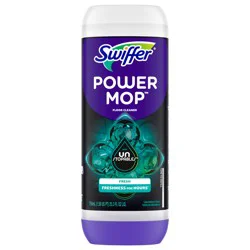 Swiffer PowerMop Floor Cleaning Solution with Unstopables Fresh Scent, 25.3 fl oz