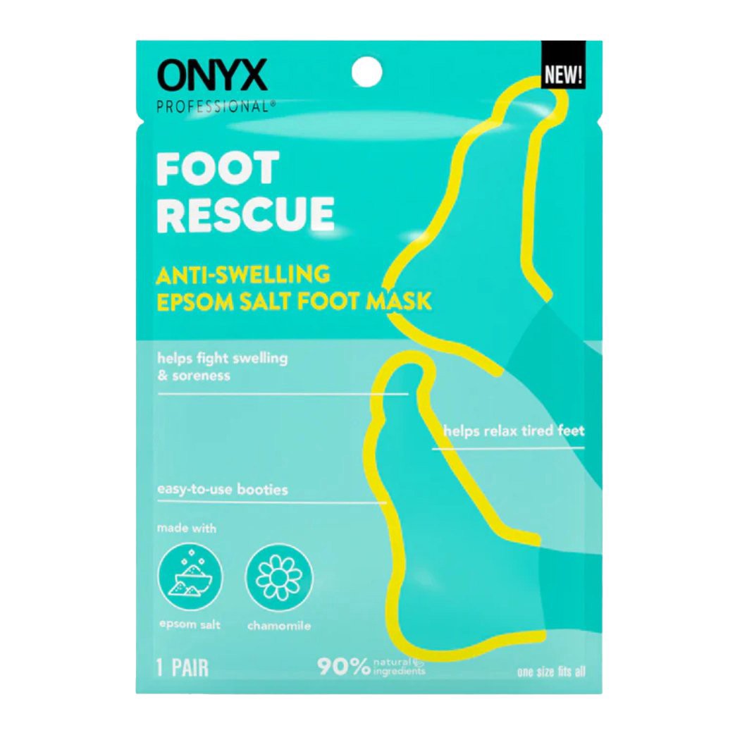 slide 1 of 1, Onyx Professional Foot Rescue Epsom Salt Foot Mask, 1 ct
