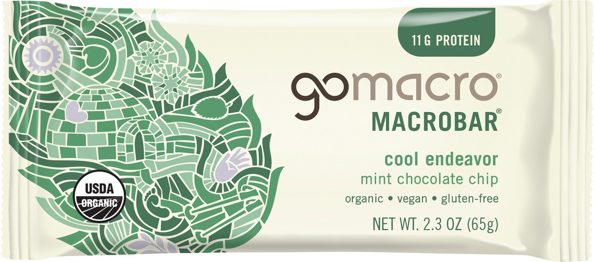 slide 1 of 7, Gomacro Bar Mint Choc Chip - 2.3 oz, 2.3 oz