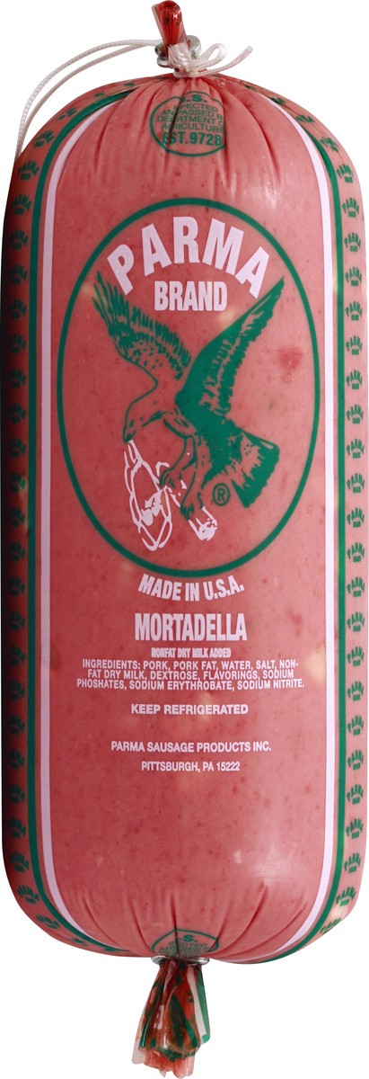slide 2 of 7, Parma Brand Mortadella 1 ea, per lb