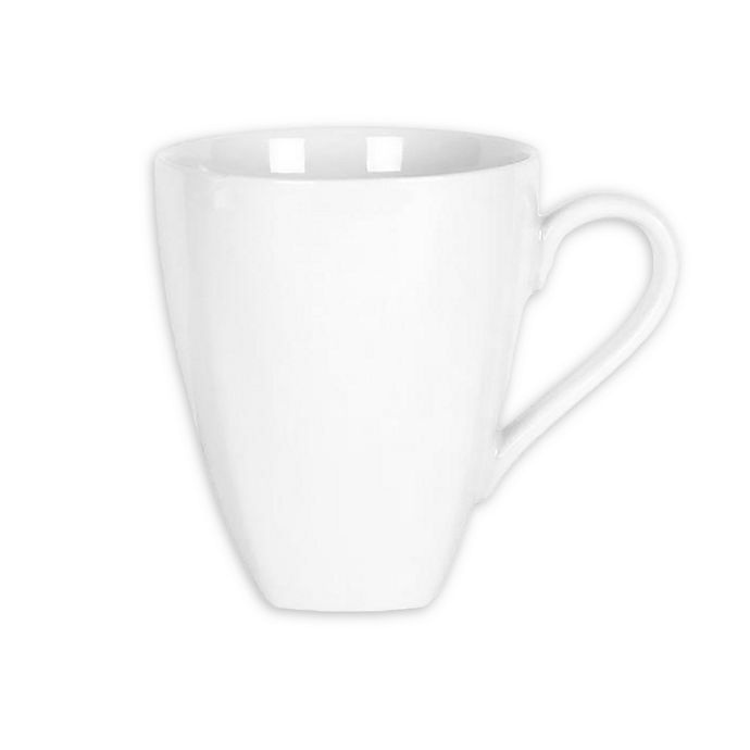 slide 1 of 1, Everyday White by Fitz and Floyd Square Base Mugs, 6 ct